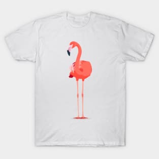 Flamingo Digital Painting T-Shirt